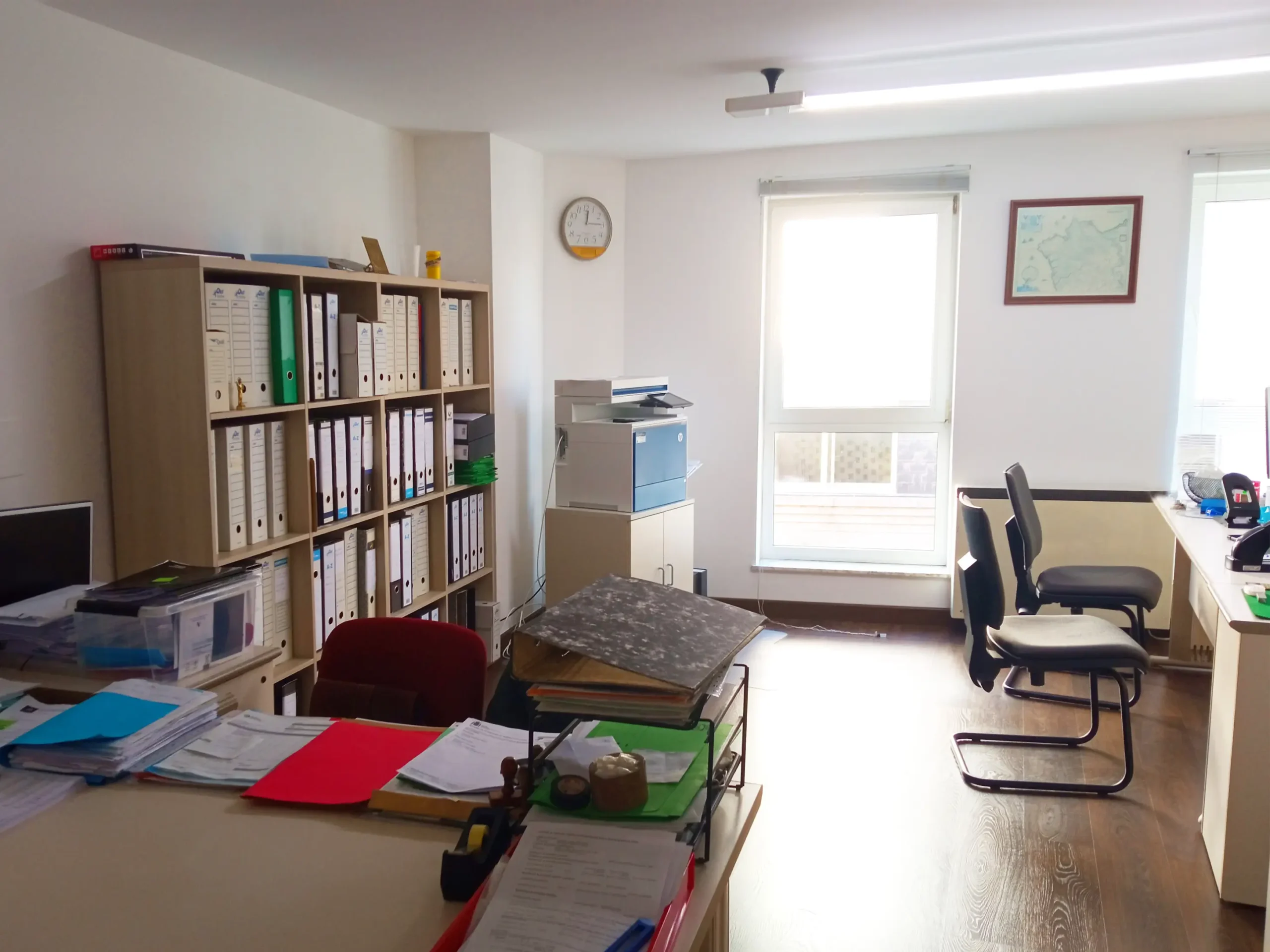 interior de la oficina